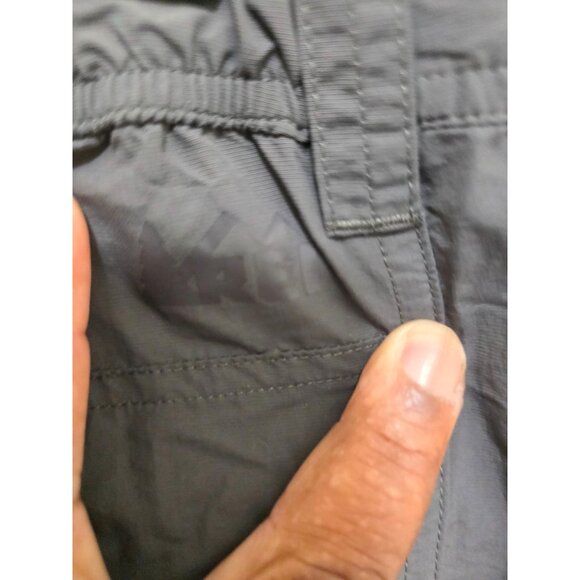 REI Co-O Women's Gray Convertible Hiking Pants Size 12 Lightweight Nylon Zip-Off - Picture 6 of 12